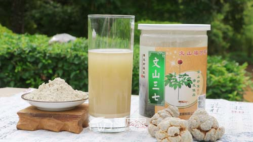 三七粉泡水